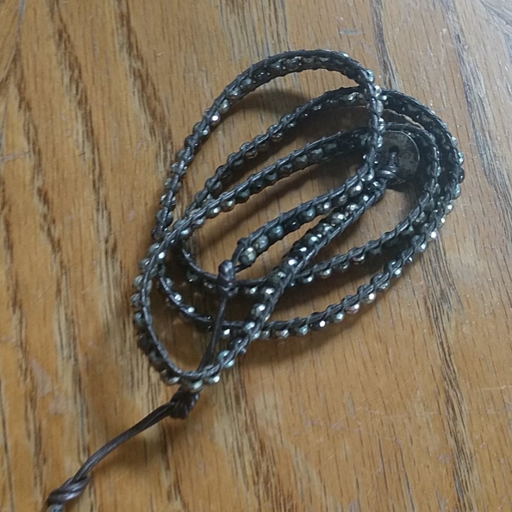 Premier Designs gray Wrap bracelet